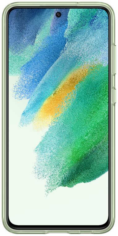 Origineel Samsung Galaxy S21 FE Hoesje Siliconen Strap Cover Groen afbeelding 4