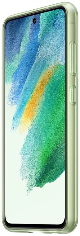 Origineel Samsung Galaxy S21 FE Hoesje Siliconen Strap Cover Groen afbeelding 5