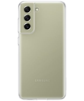 Origineel Samsung Galaxy S21 FE Hoesje Clear Cover Transparant Hoesjes