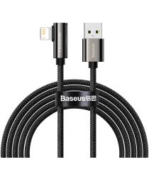 Baseus Legend Series USB naar Apple Lightning Kabel 2.4A Zwart 2M
