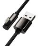 Baseus Legend Series USB naar Apple Lightning Kabel 2.4A Zwart 2M