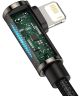 Baseus Legend Series USB naar Apple Lightning Kabel 2.4A Zwart 2M