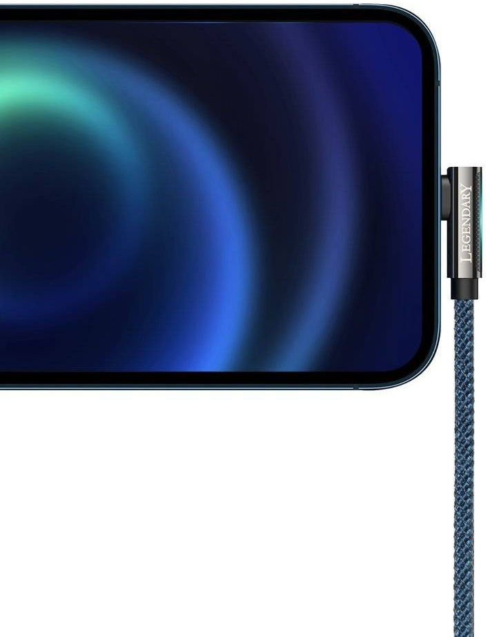 Baseus Legend Series USB naar Apple Lightning Kabel 2.4A Blauw 2M afbeelding 7