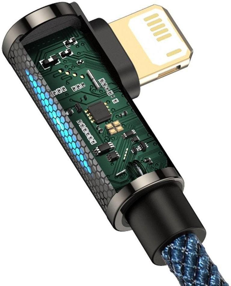 Baseus Legend Series USB naar Apple Lightning Kabel 2.4A Blauw 2M afbeelding 8