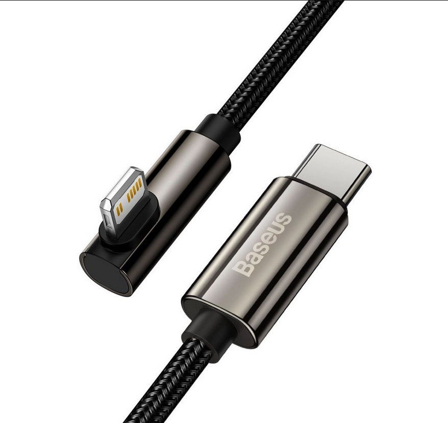 Baseus Legend Series USB-C naar Apple Lightning Kabel 20W Zwart 2M afbeelding 1