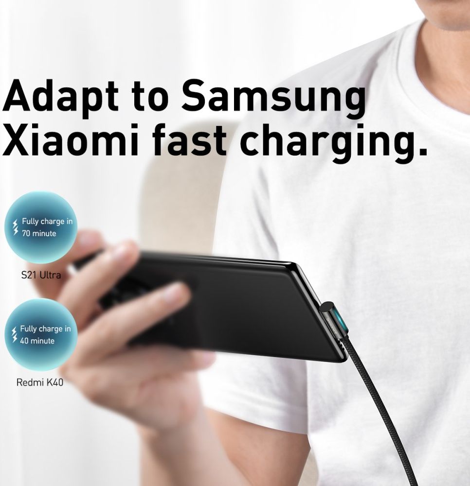 Baseus Legend Series USB-C naar USB-C Kabel 100W Zwart 1M afbeelding 12