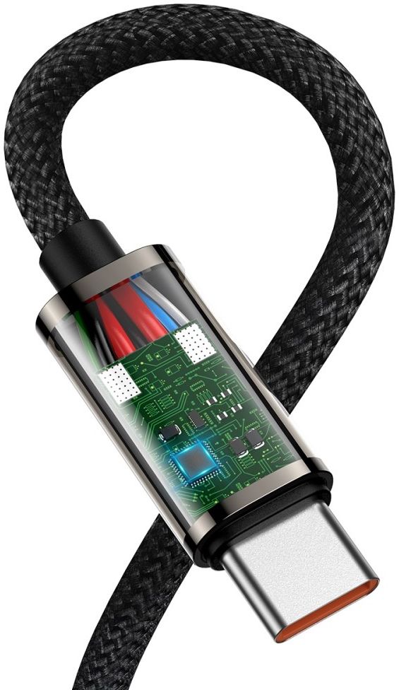 Baseus Legend Series USB-C naar USB-C Kabel 100W Zwart 1M afbeelding 3