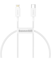 Baseus Superior Serie USB-C naar Apple Lightning PD 20W Wit 1 Meter