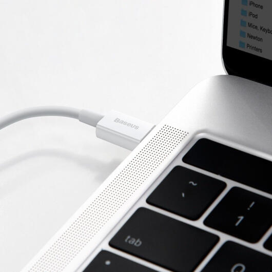 Baseus Superior Series USB-C naar Apple Lightning PD 20W Wit 1.5 Meter afbeelding 8