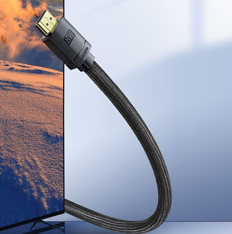 Baseus HDMI 8K naar HDMI 8K Kabel 48Gbps met HDMI 2.1 3M Zwart afbeelding 5