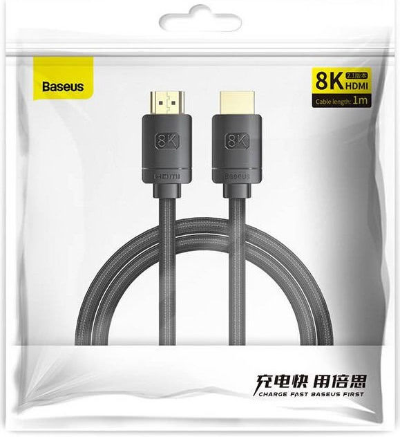 Baseus HDMI 8K naar HDMI 8K Kabel 48Gbps met HDMI 2.1 3M Zwart afbeelding 12