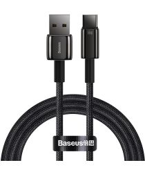 Baseus Tungsten Gold 66W Fast Charge USB naar USB-C Kabel 2 Meter