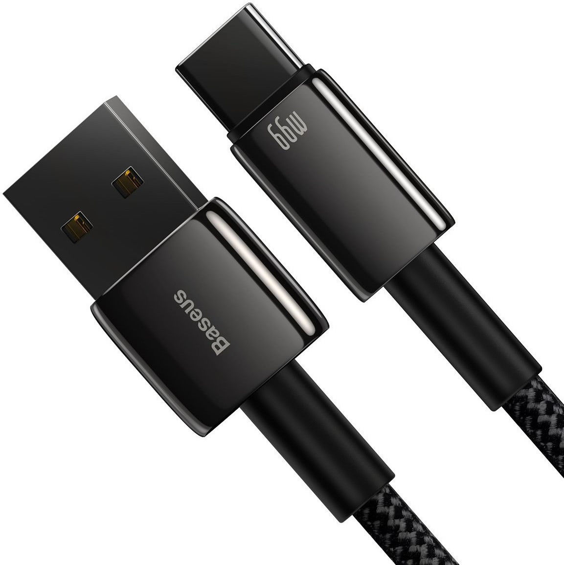 Baseus Tungsten Gold 66W Fast Charge USB naar USB-C Kabel 2 Meter afbeelding 6