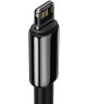 Baseus Tungsten Gold 12W Fast Charge USB naar Apple Lightning Kabel 1M