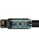 Baseus Tungsten Gold 12W Fast Charge USB naar Apple Lightning Kabel 2M