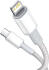 Baseus High Density Braided USB-C naar Apple Lightning PD 20W Wit 1M afbeelding 2