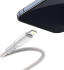 Baseus High Density Braided USB-C naar Apple Lightning PD 20W Wit 1M afbeelding 5