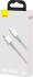 Baseus High Density Braided USB-C naar Apple Lightning PD 20W Wit 1M afbeelding 7