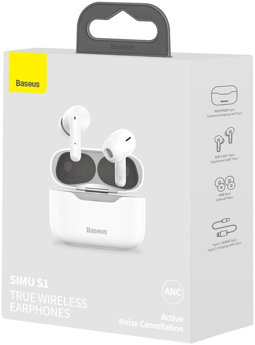 Baseus S1 Wireless Bluetooth Earphones Met Noise Cancelling Wit afbeelding 11