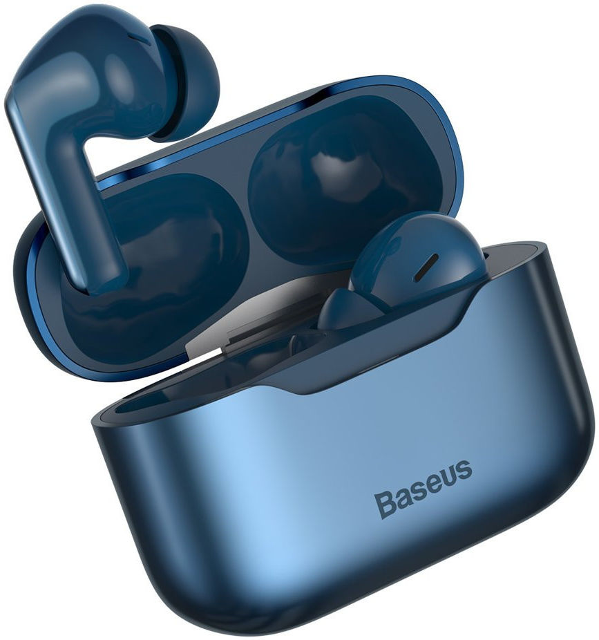 Baseus S1 Wireless Bluetooth Earphones Met Noise Cancelling Blauw afbeelding 1