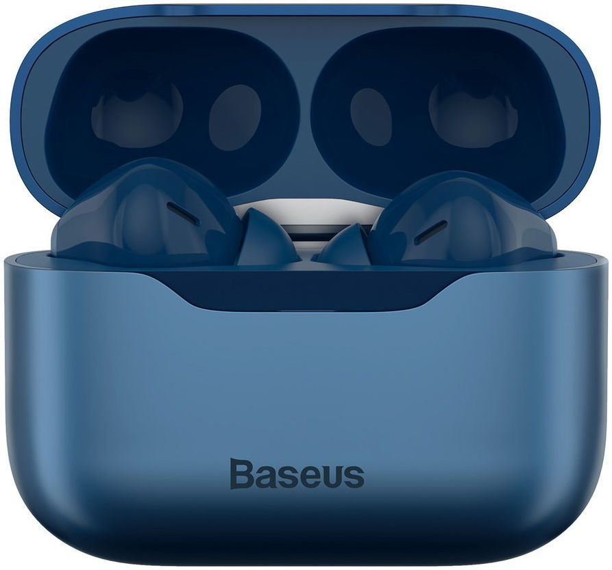 Baseus S1 Wireless Bluetooth Earphones Met Noise Cancelling Blauw afbeelding 2