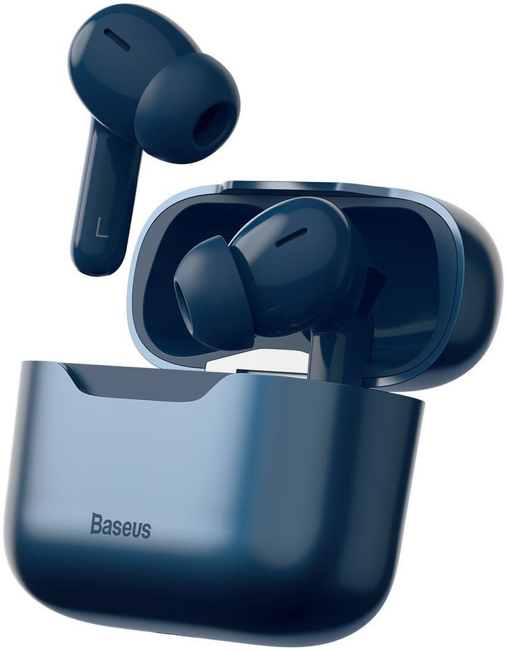 Baseus S1 Wireless Bluetooth Earphones Met Noise Cancelling Blauw afbeelding 5