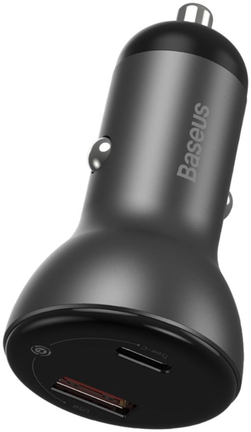 Baseus 45W Fast Charge Autolader + 60W USB-C Kabel 1M Zwart afbeelding 10
