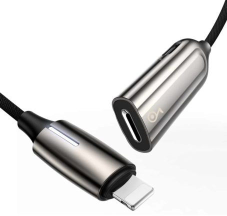 Baseus Lightning 2-in-1 audio converter en adapter afbeelding 6