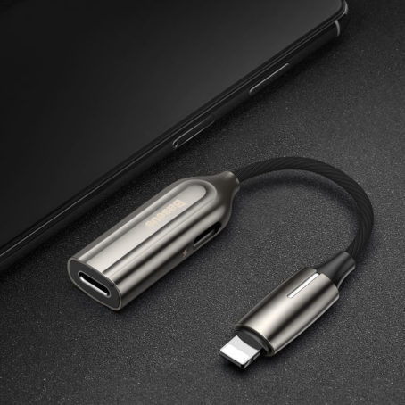Baseus Lightning 2-in-1 audio converter en adapter afbeelding 7