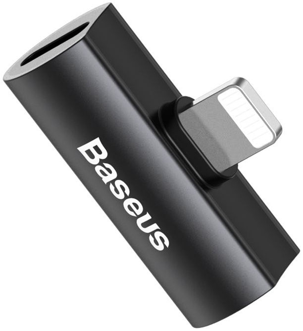 Baseus Splitter Apple Lightning naar 2x Apple Lightning Zwart afbeelding 7