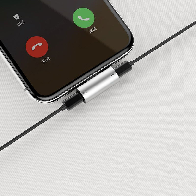 Baseus Splitter Apple Lightning naar 2x Apple Lightning Zwart afbeelding 4