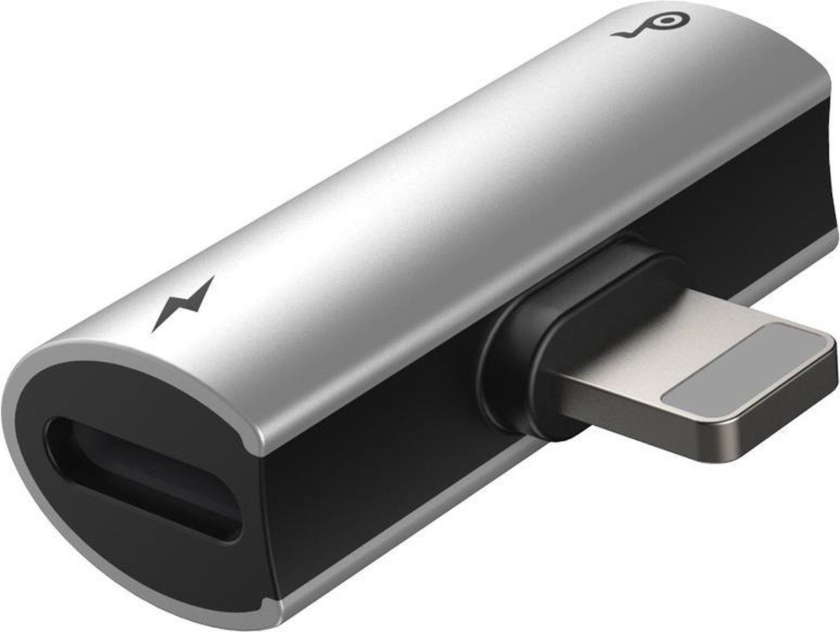 Baseus Splitter Lightning naar 2x Lightning Zilver afbeelding 4