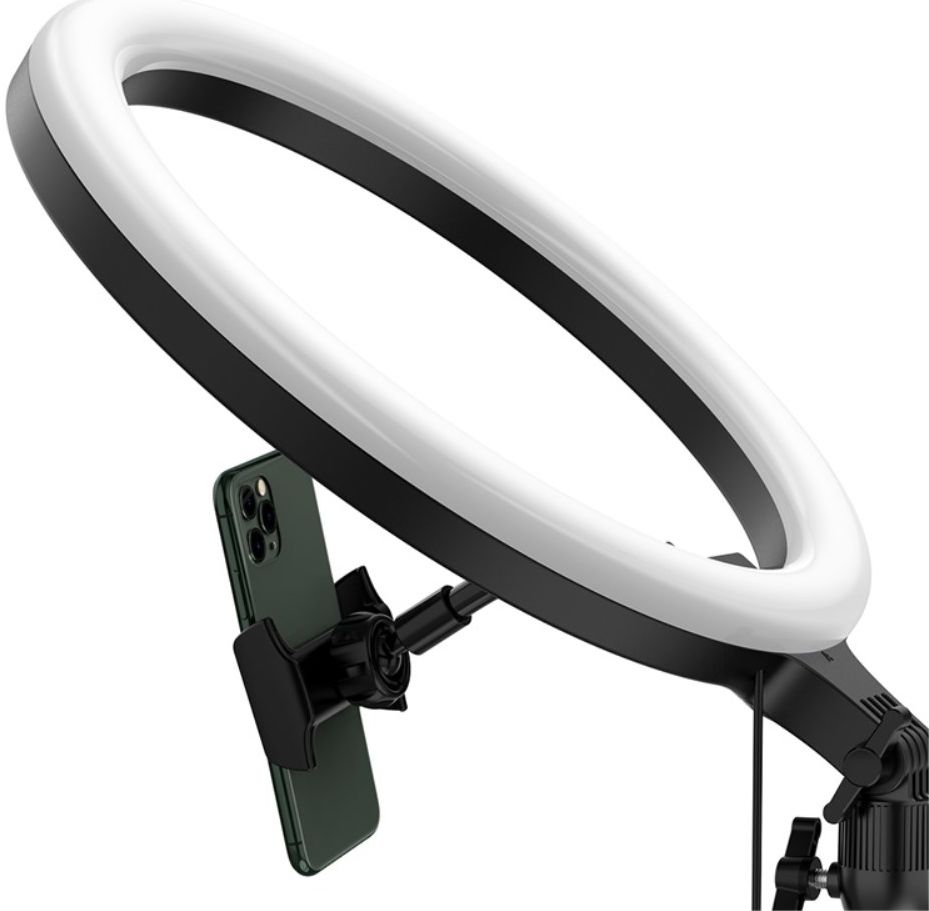Baseus LED Ring Licht Tripod Statief en Houder voor Smartphone afbeelding 14