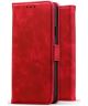 Rosso Element Apple iPhone 12 / 12 Pro Hoesje Book Cover Rood