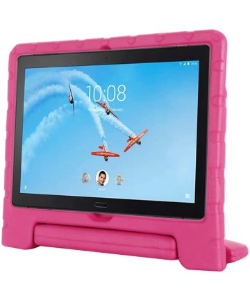 Lenovo Tab M10 (HD) Gen 1 Kinder Tablethoes met Handvat Roze Hoesjes