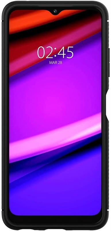 Spigen Rugged Armor Samsung Galaxy A22 5G Hoesje Back Cover Zwart afbeelding 12