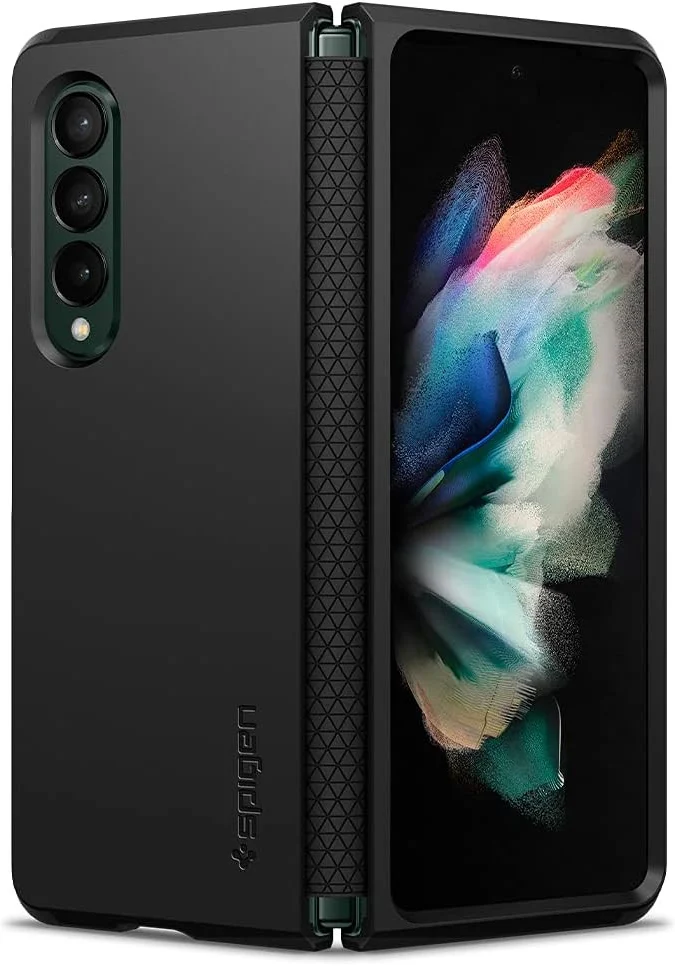 Spigen Tough Armor Samsung Galaxy Z Fold 3 Hoesje Zwart afbeelding 1