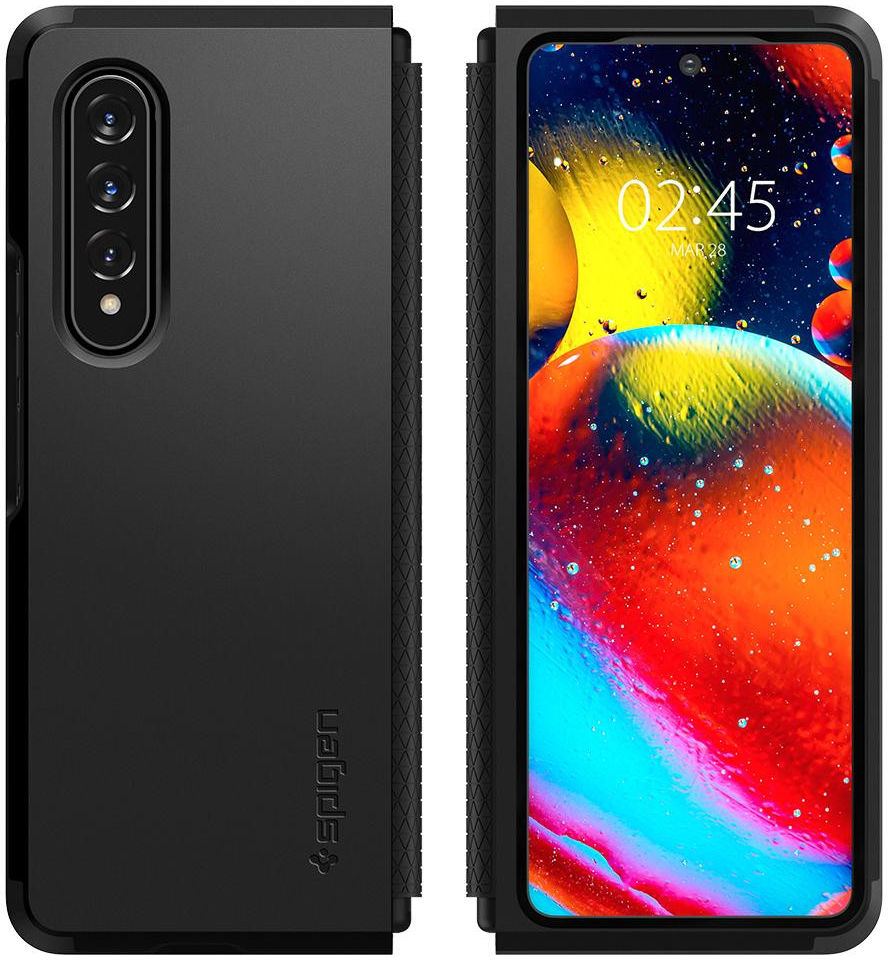 Spigen Tough Armor Samsung Galaxy Z Fold 3 Hoesje Zwart afbeelding 10