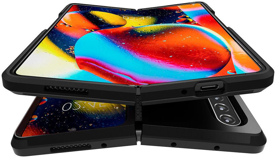 Spigen Tough Armor Samsung Galaxy Z Fold 3 Hoesje Zwart afbeelding 11