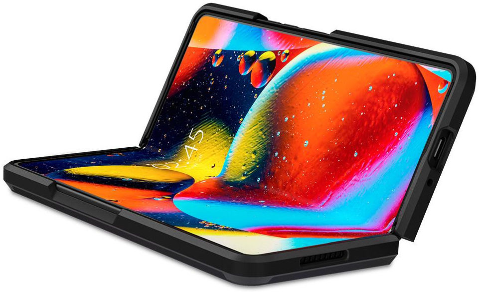 Spigen Tough Armor Samsung Galaxy Z Fold 3 Hoesje Zwart afbeelding 12