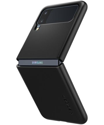 Spigen Thin Fit Samsung Galaxy Z Flip 3 Hoesje Zwart Hoesjes