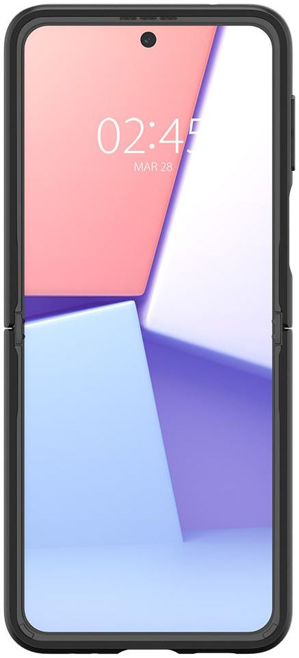 Spigen Thin Fit Samsung Galaxy Z Flip 3 Hoesje Zwart afbeelding 12