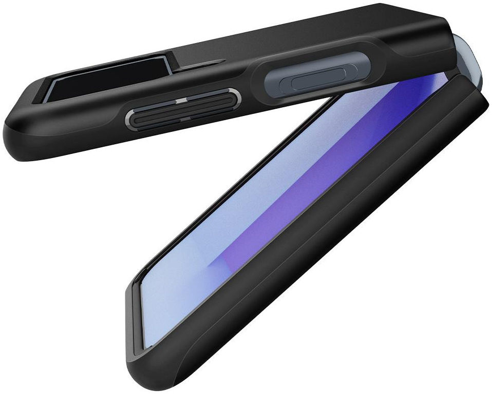Spigen Thin Fit Samsung Galaxy Z Flip 3 Hoesje Zwart afbeelding 9