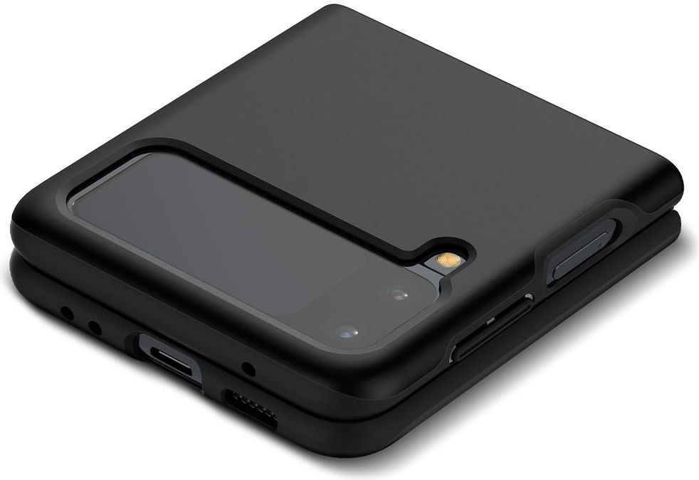 Spigen Thin Fit Samsung Galaxy Z Flip 3 Hoesje Zwart afbeelding 14