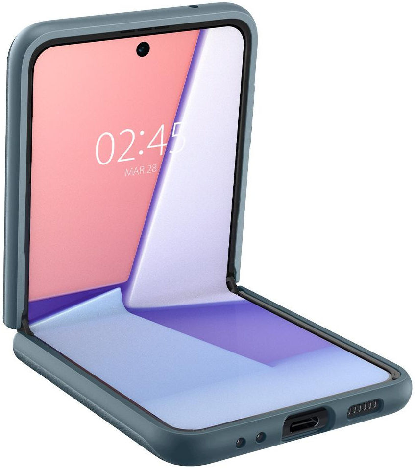 Spigen Thin Fit Samsung Galaxy Z Flip 3 Hoesje Groen afbeelding 8