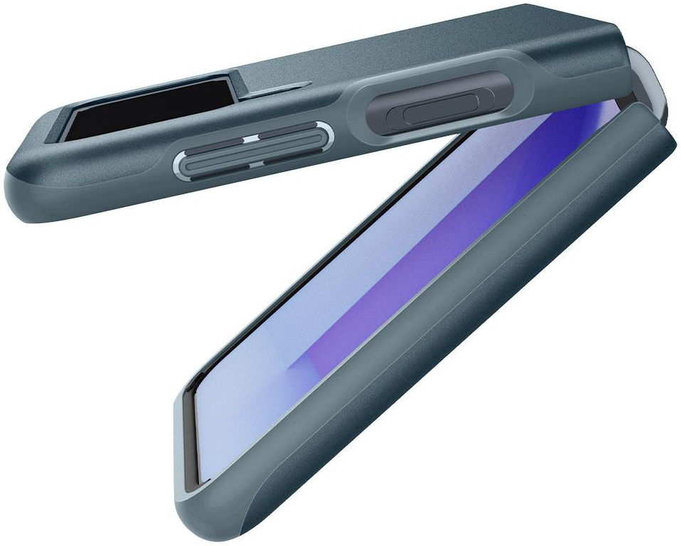 Spigen Thin Fit Samsung Galaxy Z Flip 3 Hoesje Groen afbeelding 3