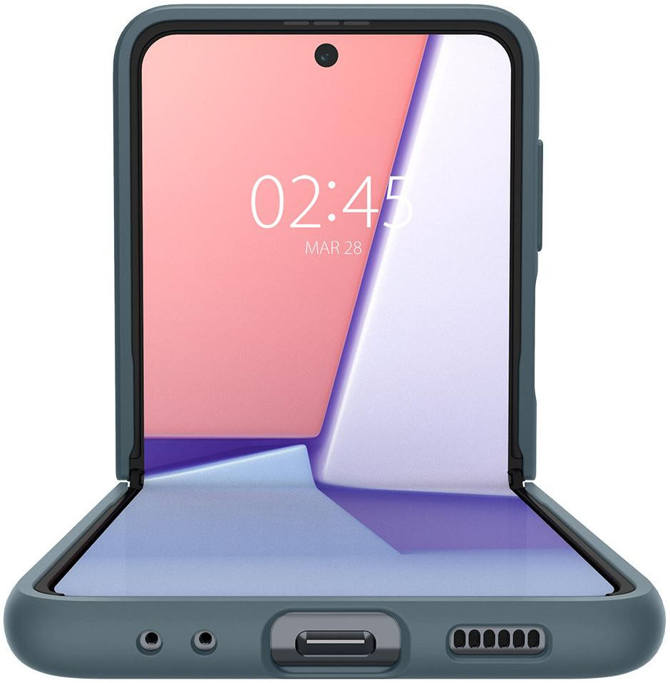 Spigen Thin Fit Samsung Galaxy Z Flip 3 Hoesje Groen afbeelding 6