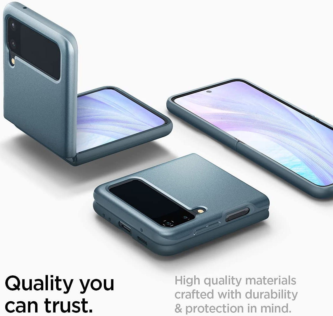 Spigen Thin Fit Samsung Galaxy Z Flip 3 Hoesje Groen afbeelding 14