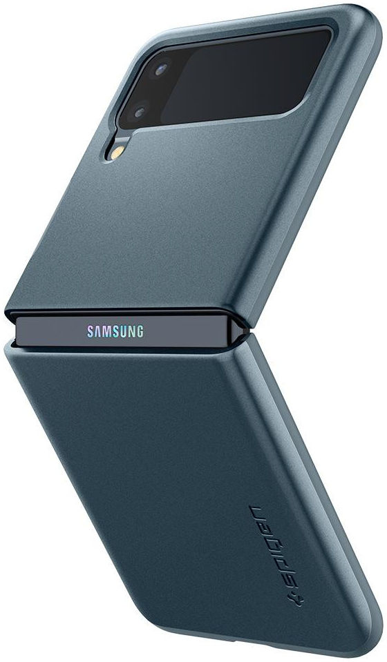 Spigen Thin Fit Samsung Galaxy Z Flip 3 Hoesje Groen afbeelding 1