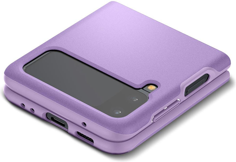 Spigen Thin Fit Samsung Galaxy Z Flip 3 Hoesje Paars afbeelding 5